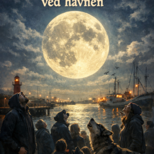 Fuldmåne-hylen ved havnen