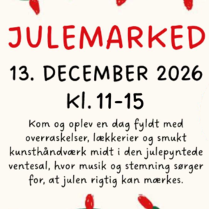 Julemarked i Vedbæk Kulturhus